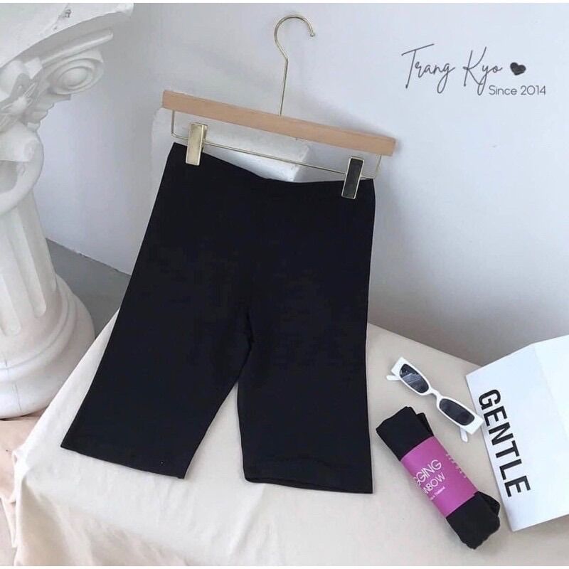 [ Rẻ vô địch ] Quần legging lửng cạp cao lưng thun