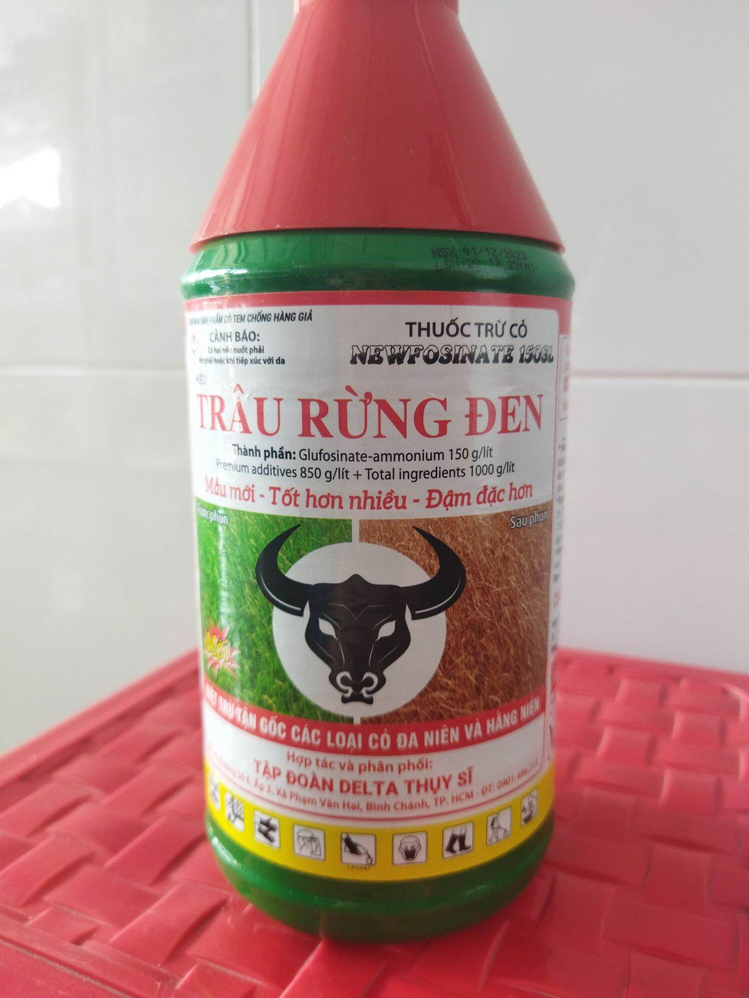 Thuốc Trừ Cỏ Trâu rừng đen 900ml