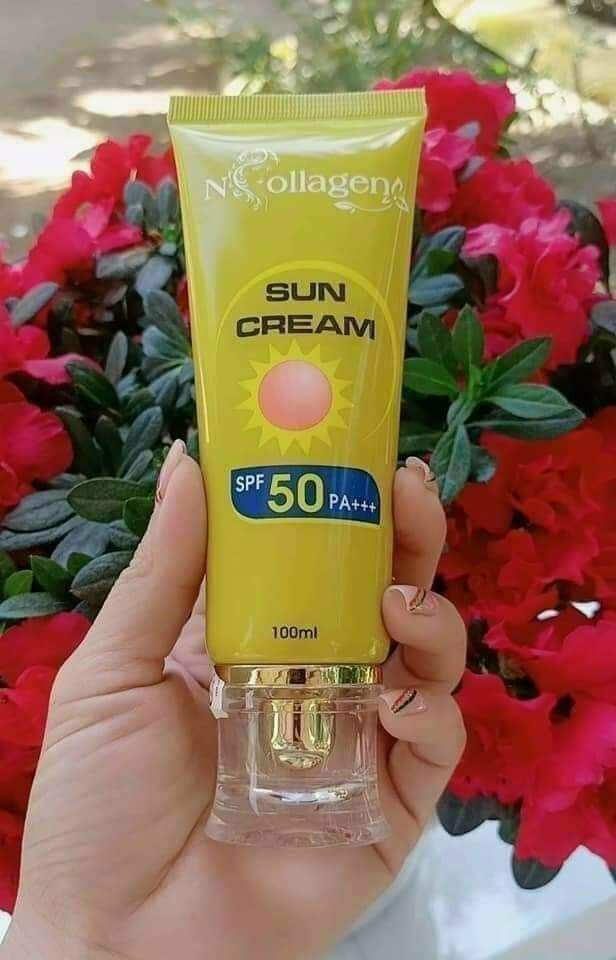 kem sâm + chống nắng ncollagen