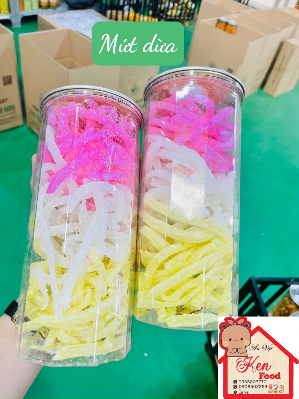 Mứt dừa sợi non thanh diệp 400g