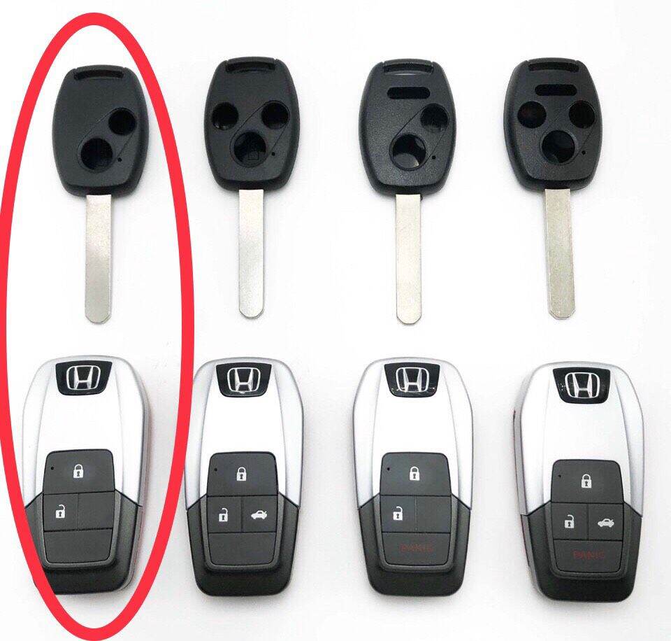 Vỏ chìa khoá honda civic, crv, city, accord độ gập 2 , 3 nút