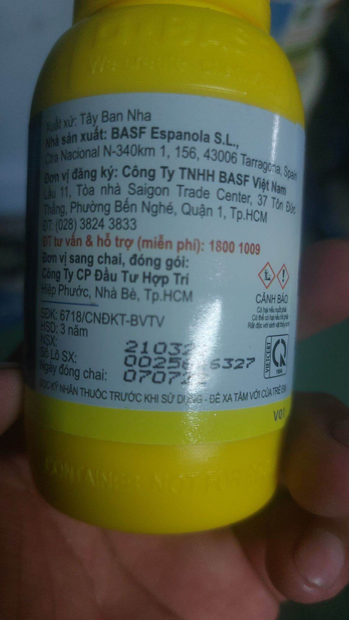 Thuốc trừ bệnh PRIAXOR 500SC 80ML