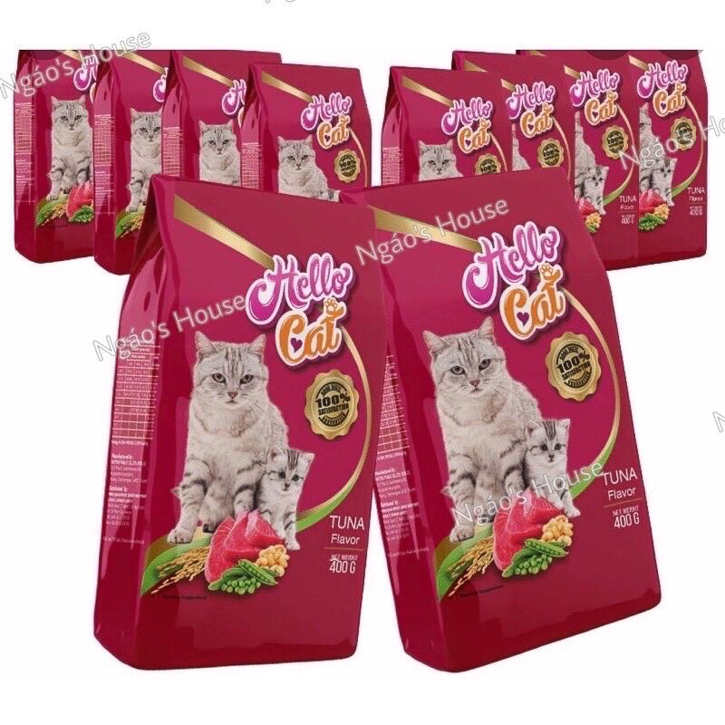 Thức ăn hạt Hello Cat dành cho mèo