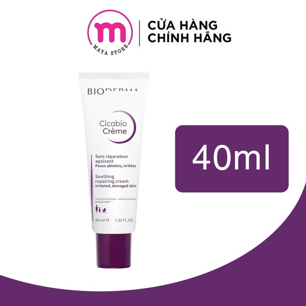 Kem dưỡng phục hồi da Bio Cicabio Cream 40ml  tím