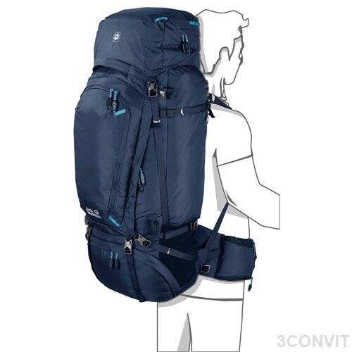 Balo Jack Wolfskin 70