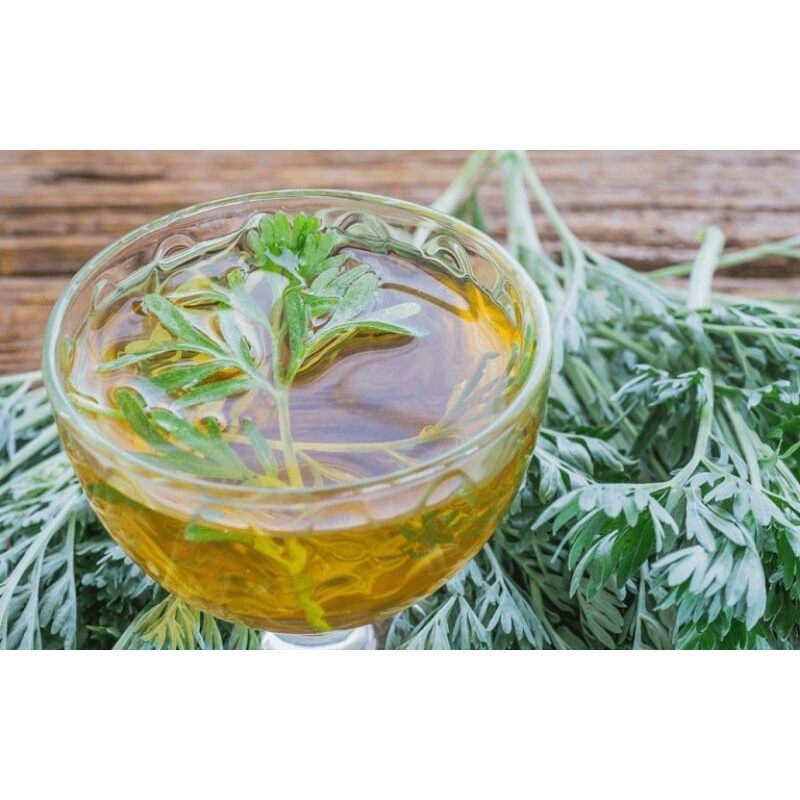 1kg cây ngải cứu khô xanh thơm sạch