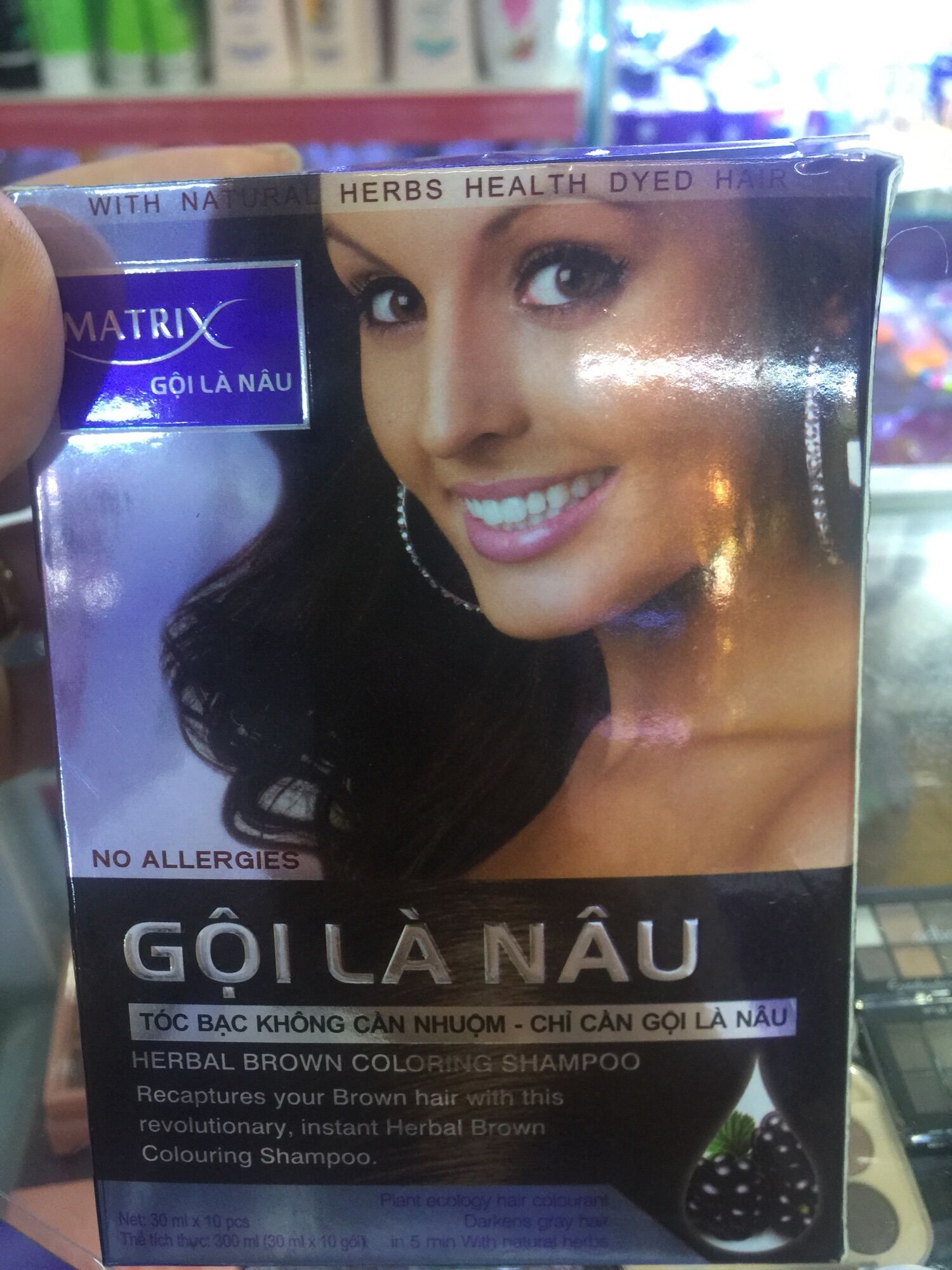 [HCM]Dầu gội là Nâu Maxtrix