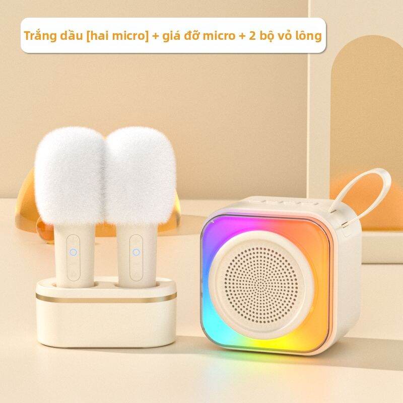 Máy Microphone Loa KTV Bluetooth All-in-one