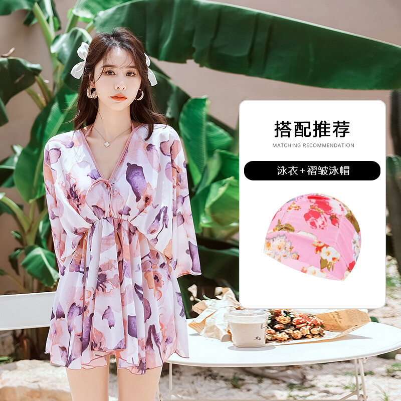 Áo tắm cặp đôi bộ đồ đôi mẫu mới 2024 tắm suối nước nóng áo tắm gợi cảm quần đi biển đồ bơi nghỉ dưỡng đi biển