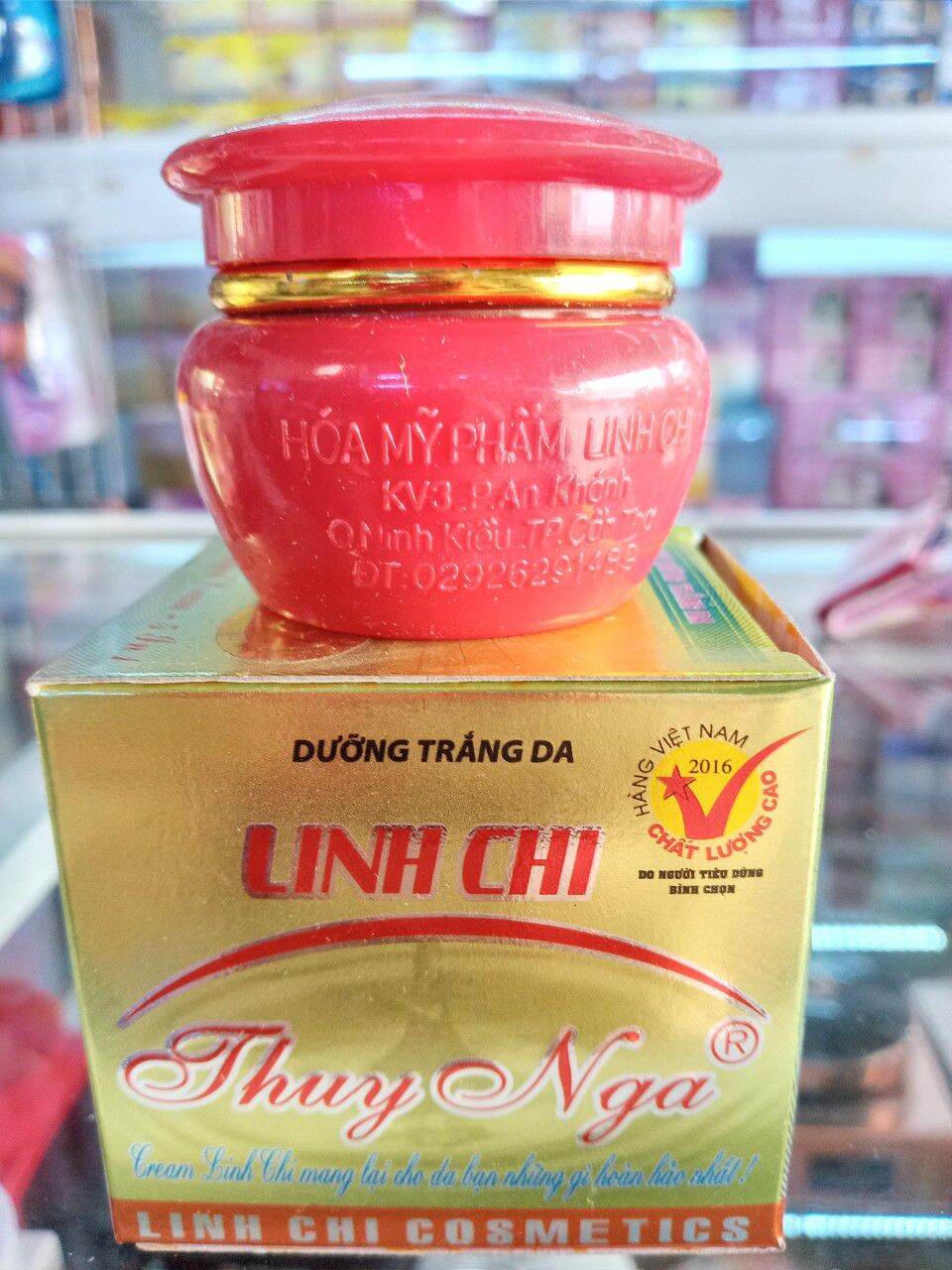 Kem linh chi thúy nga dưỡng trắng da