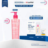 Gel rửa mặt tạo bọt cho da nhạy cảm Bioderma Sensibio Gel Moussant - 200ml