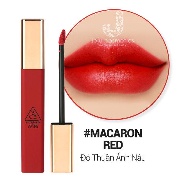 Son kem lì 3ce #macaron red