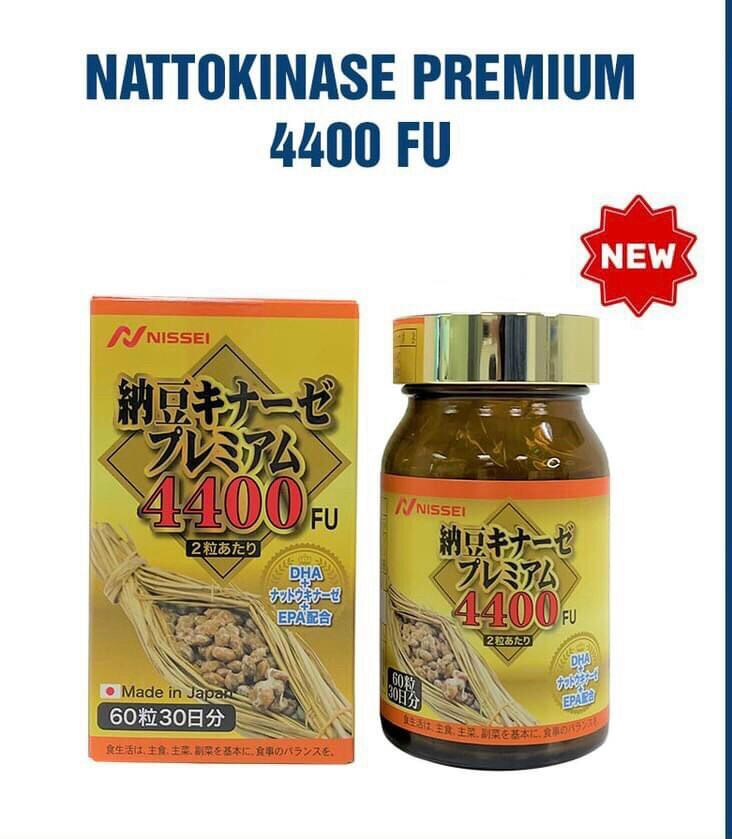 Nattokinase Premium Nhật Bản - Phòng ngừa đột quỵ, tăng tuần hoàn não