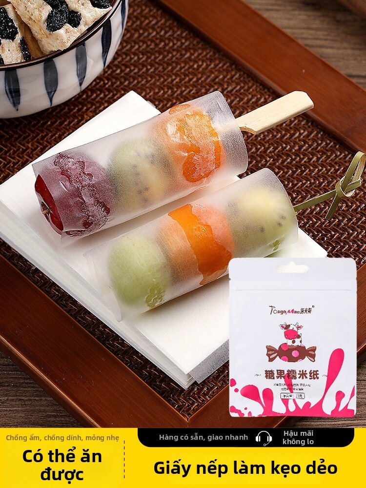 TAFUMAN | Giấy Bánh Mỏng Dùng Được Ăn cho Kẹo và Snack