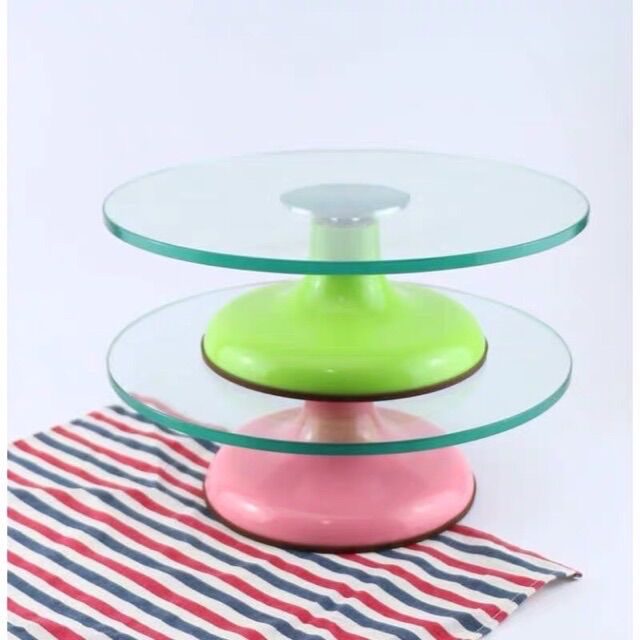 Bàn xoay mặt kính 30cm