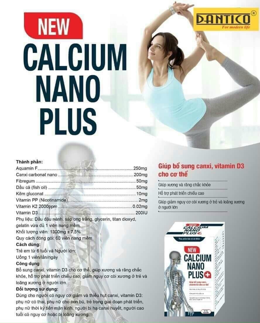 Viên uống Calcium Nano Plus