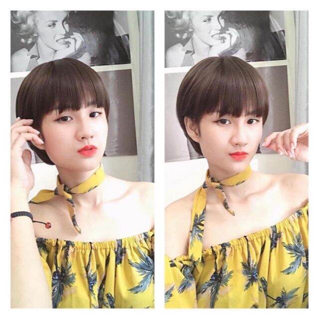 Tóc nguyên đầu tomboy 3078[GIÁ SỈ]