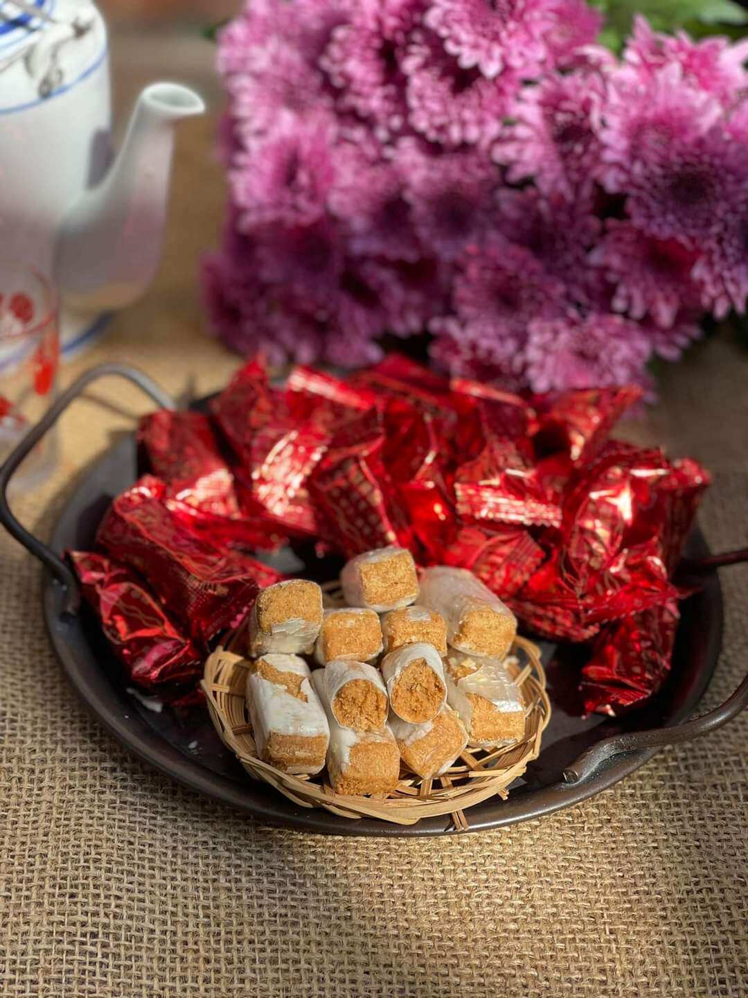 Kẹo đậu phộng xốp bơ sữa 500g