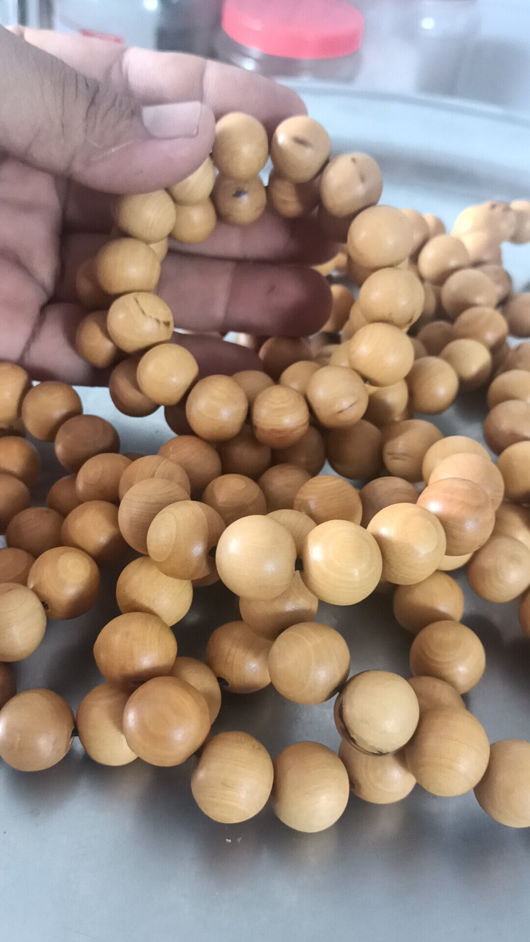 chuỗi gỗ quỹ kiến sầu 15li (giác gỗ)