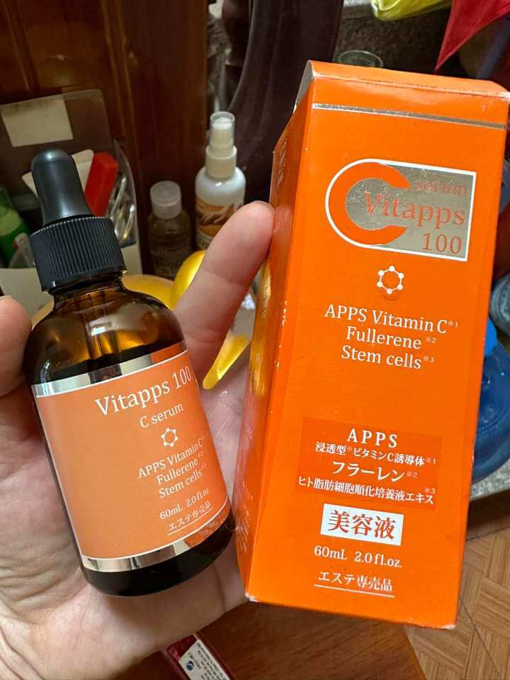 serum vitamin c VITAPPS 100C (hàng nội địa Nhật)