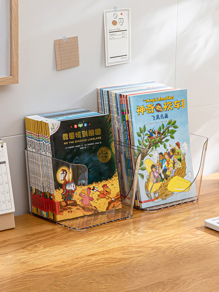 Hộp Đựng Sách Tranh Phong Cách Nhật Bản Để Bàn cho Trẻ Em-intl