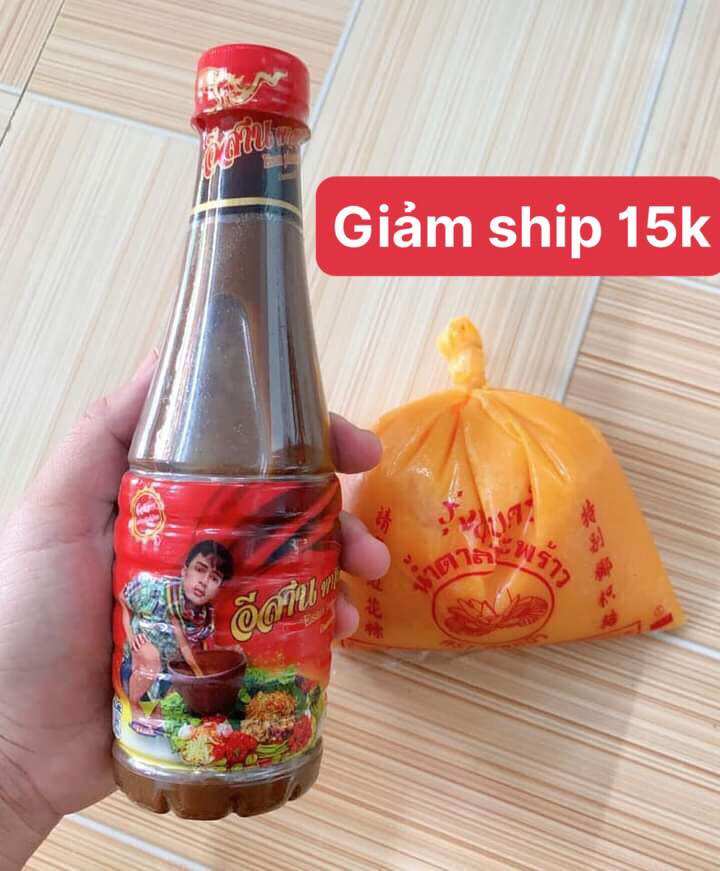 Mắm trộn gỏi đu đủ chàng trai thái lan siêu ngon