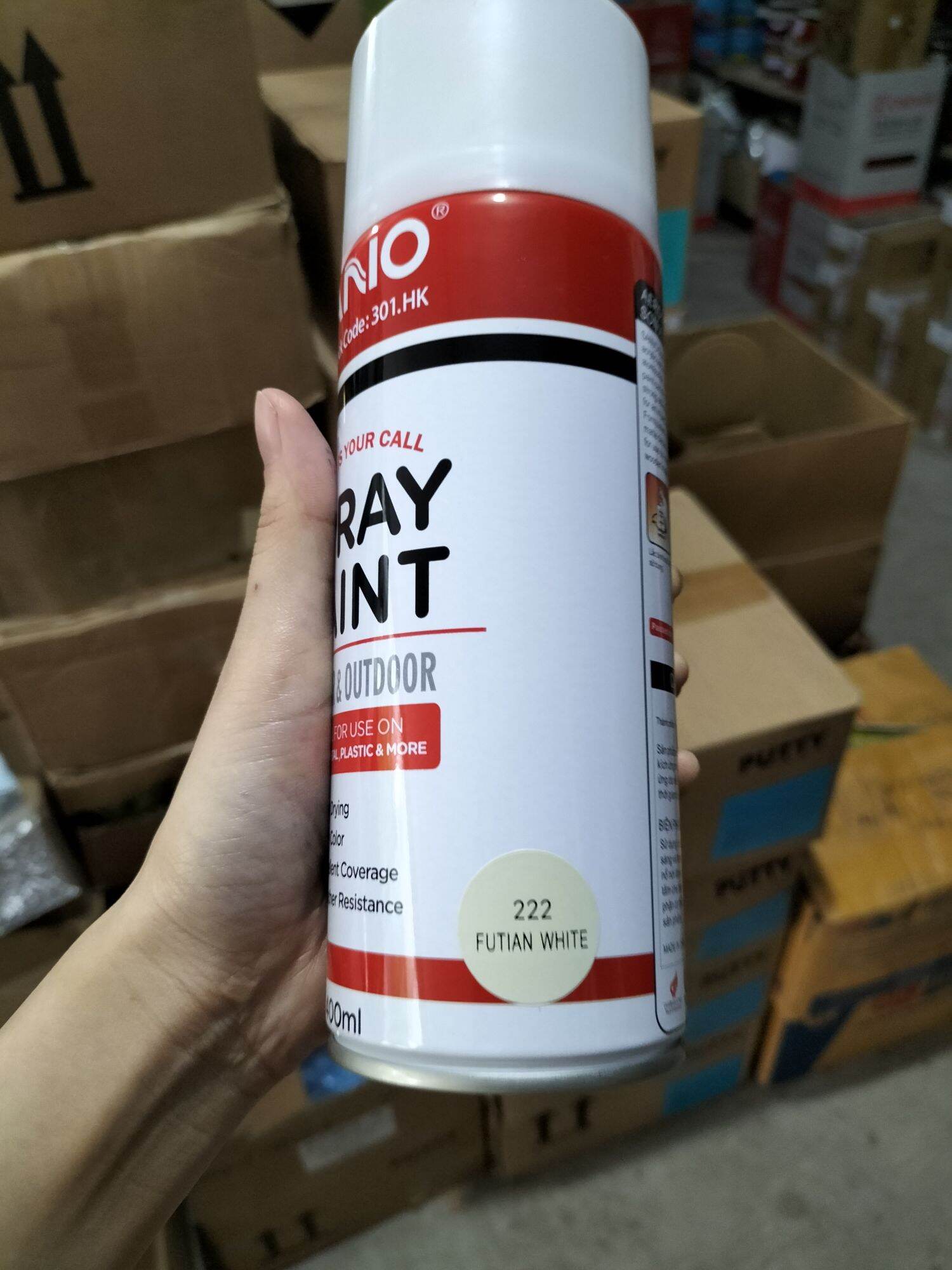 sơn xịt sano cao cấp 222 4800ml (12 lon)