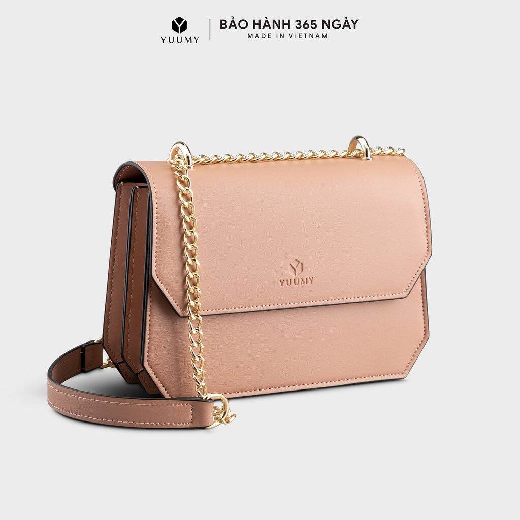 Túi đeo chéo da nữ thân đôi Yuumy Seasand YN125