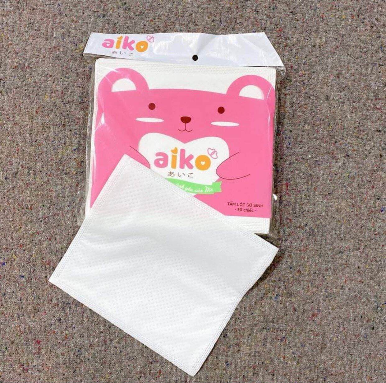 Miếng lót phân su sơ sinh cao cấp Aiko cho bé 30 tờ