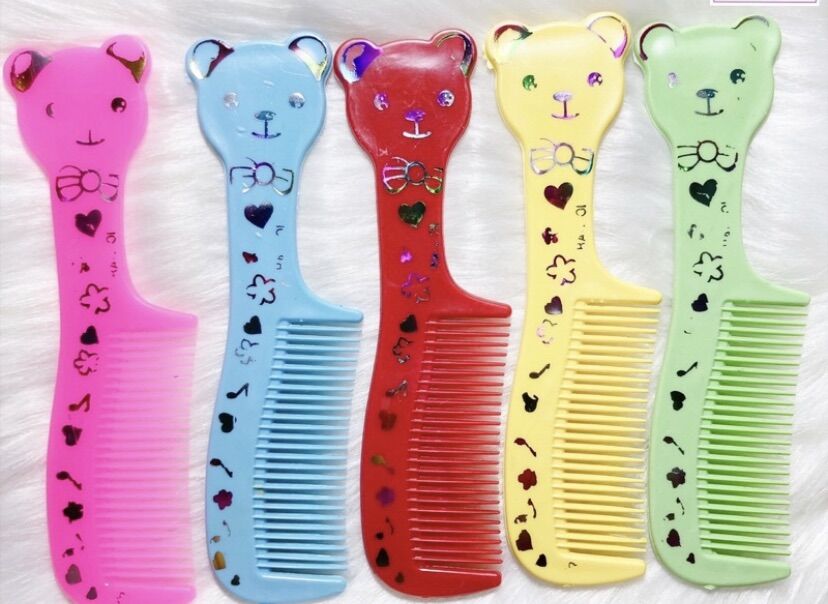 Sỉ_ 50 Cây lược Hình Mèo Đáng Yêu (dài 14cm, 2 Loại)