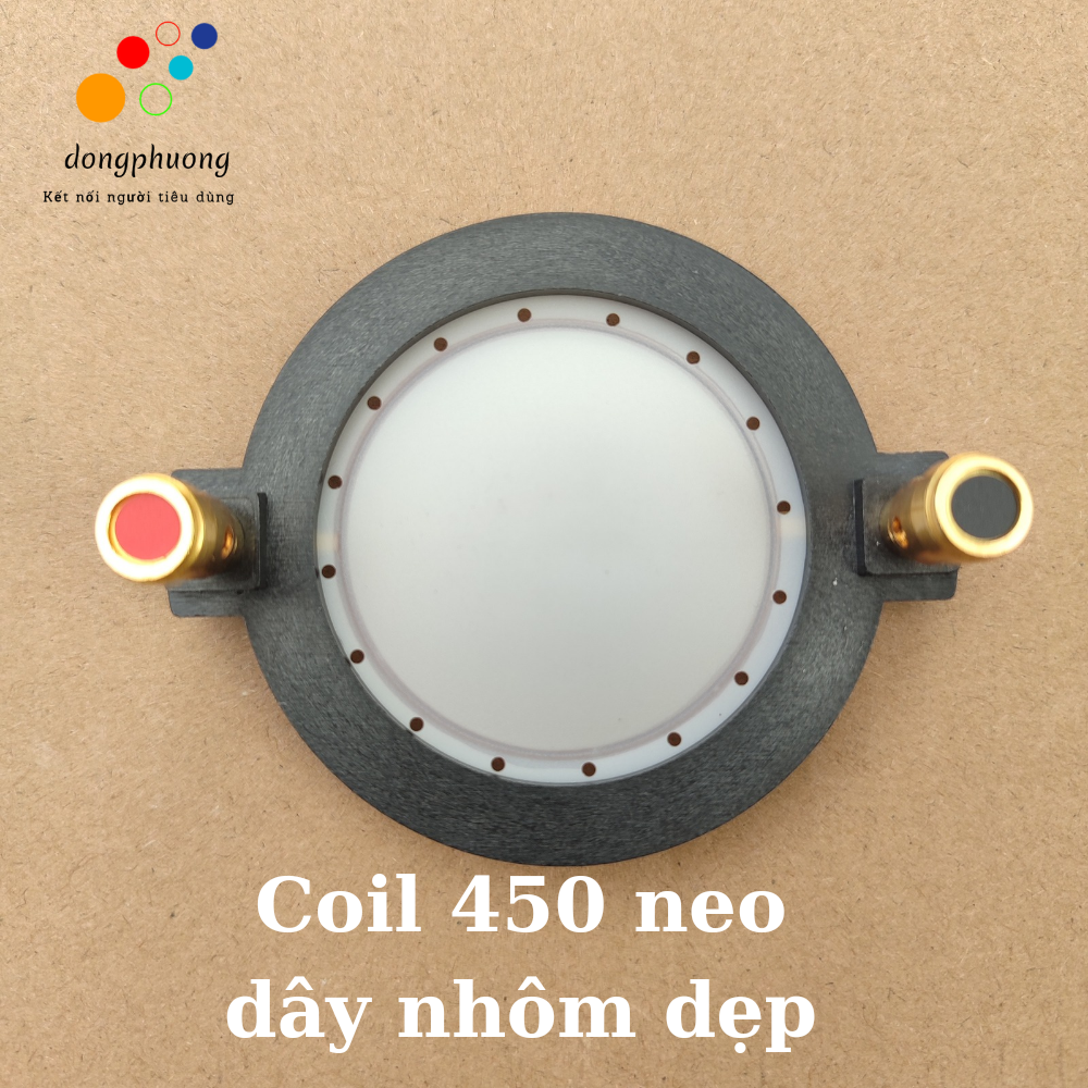 Coil treble 450 NEO (44.4mm) dây đồng dẹp