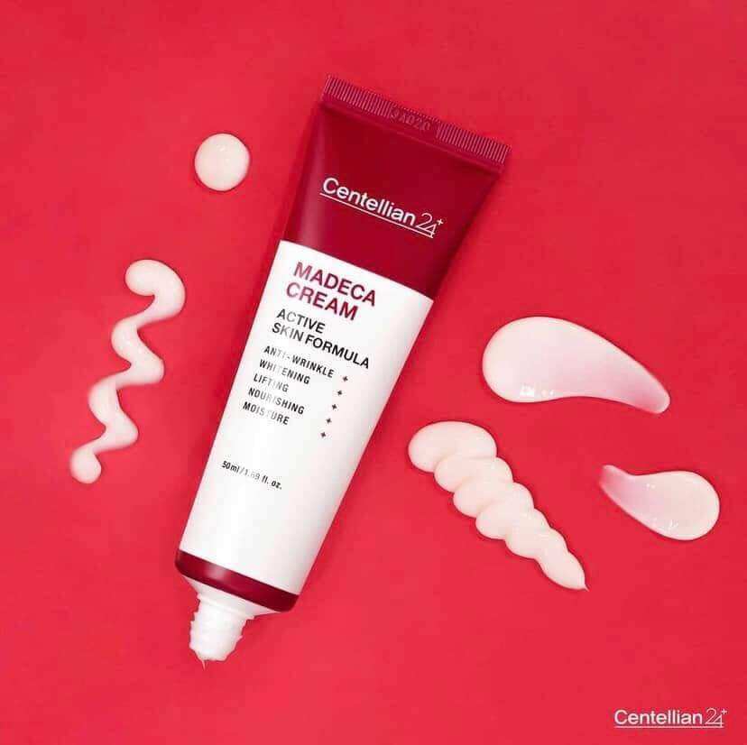 Kem dưỡng da Centellian 24+ Madeca cream Active Skin Formula 50ml chuẩn auth