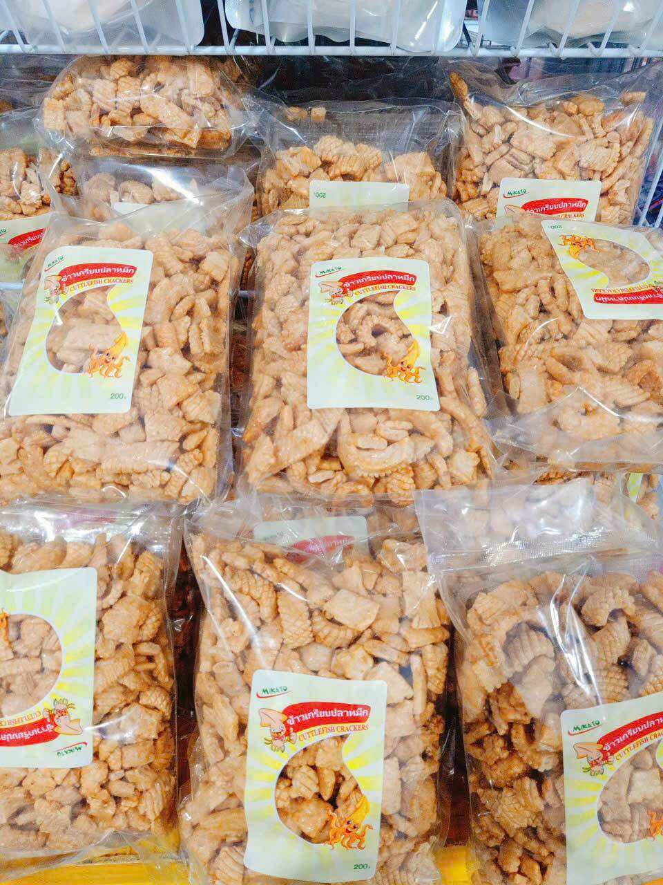 SNACK MỰC THÁI - TÚI ZIP 200G