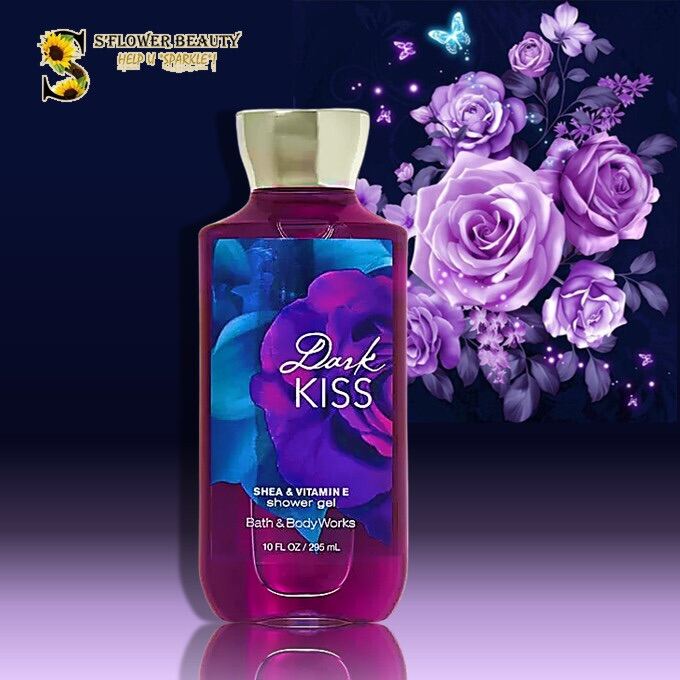 💜 Dark Kiss | Gel Tắm Lưu Hương Mịn Da Bath & Body Works Shower Gel (295Ml)