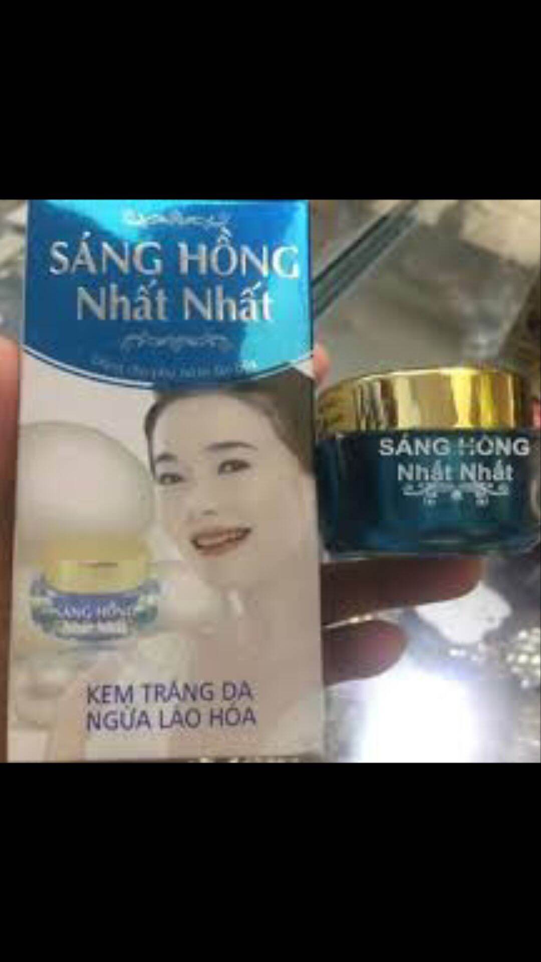Kem trắng da, ngừa lão hóa Sáng hồng nhất nhất 12g