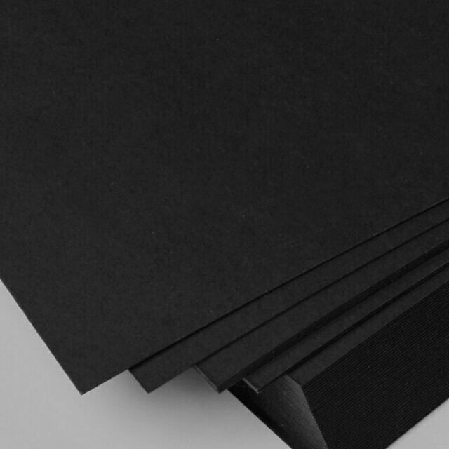GIẤY MỸ THUẬT ĐEN 400gsm