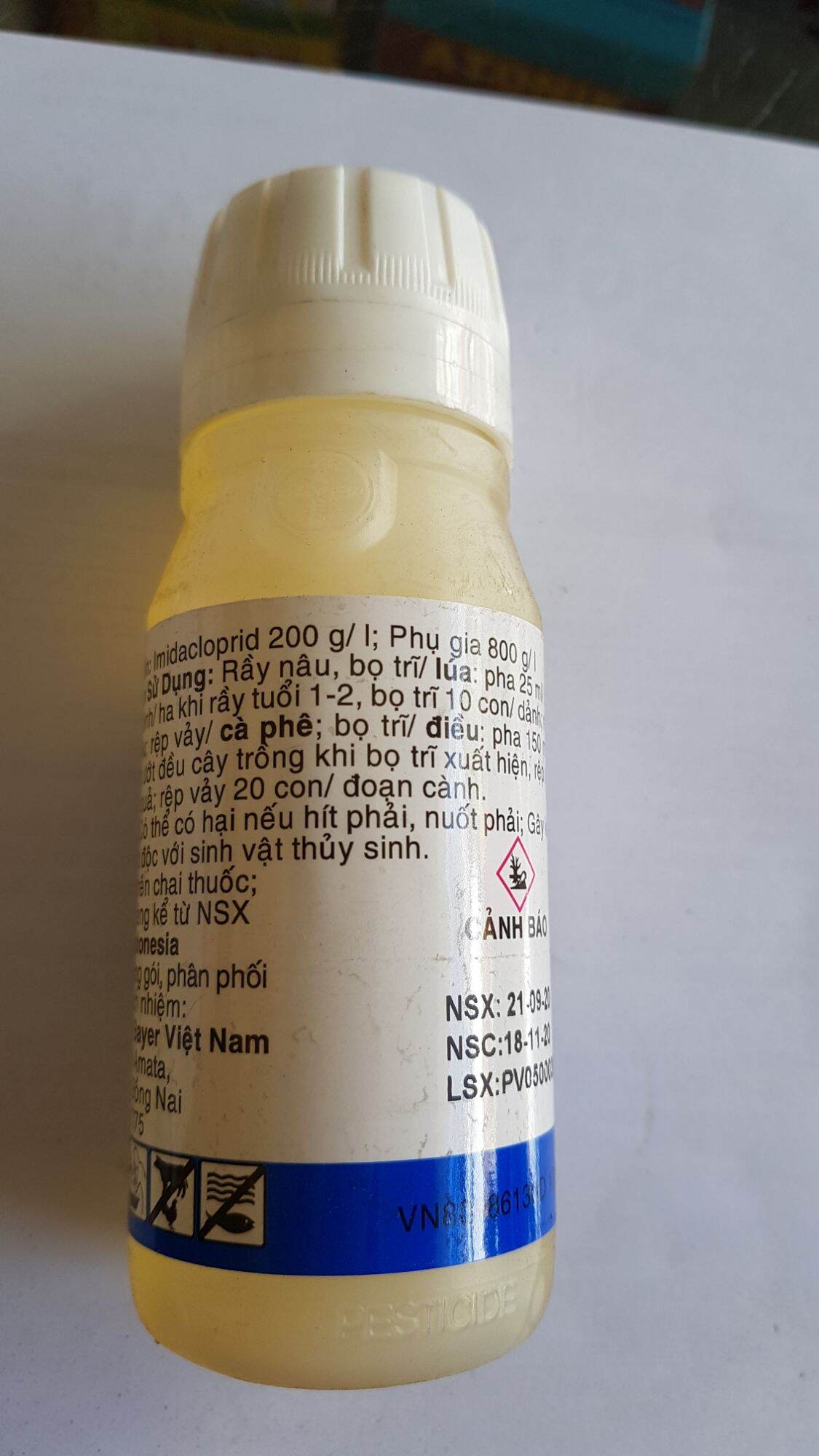 Thuốc trừ rầy, rệp, bọ trĩ CONFIDOR 100ml