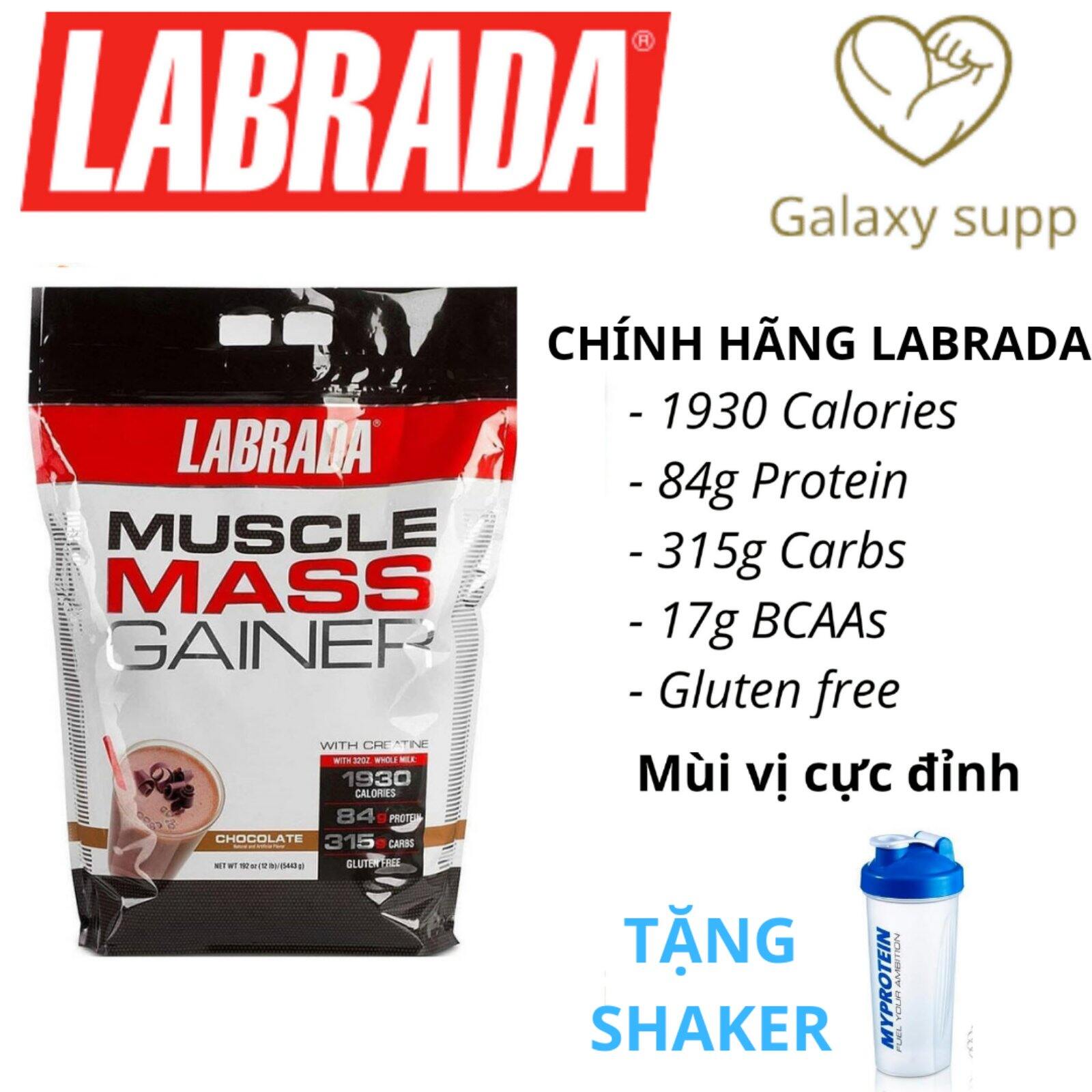 Labrada muscle mass gainer sữa tăng cân tăng cơ đẳng cấp 5,4kg