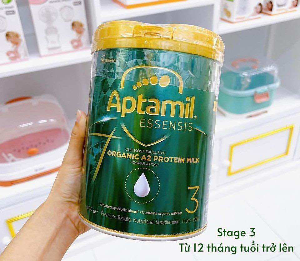 Sữa bột Aptamil Essensis xanh 900g Số 3