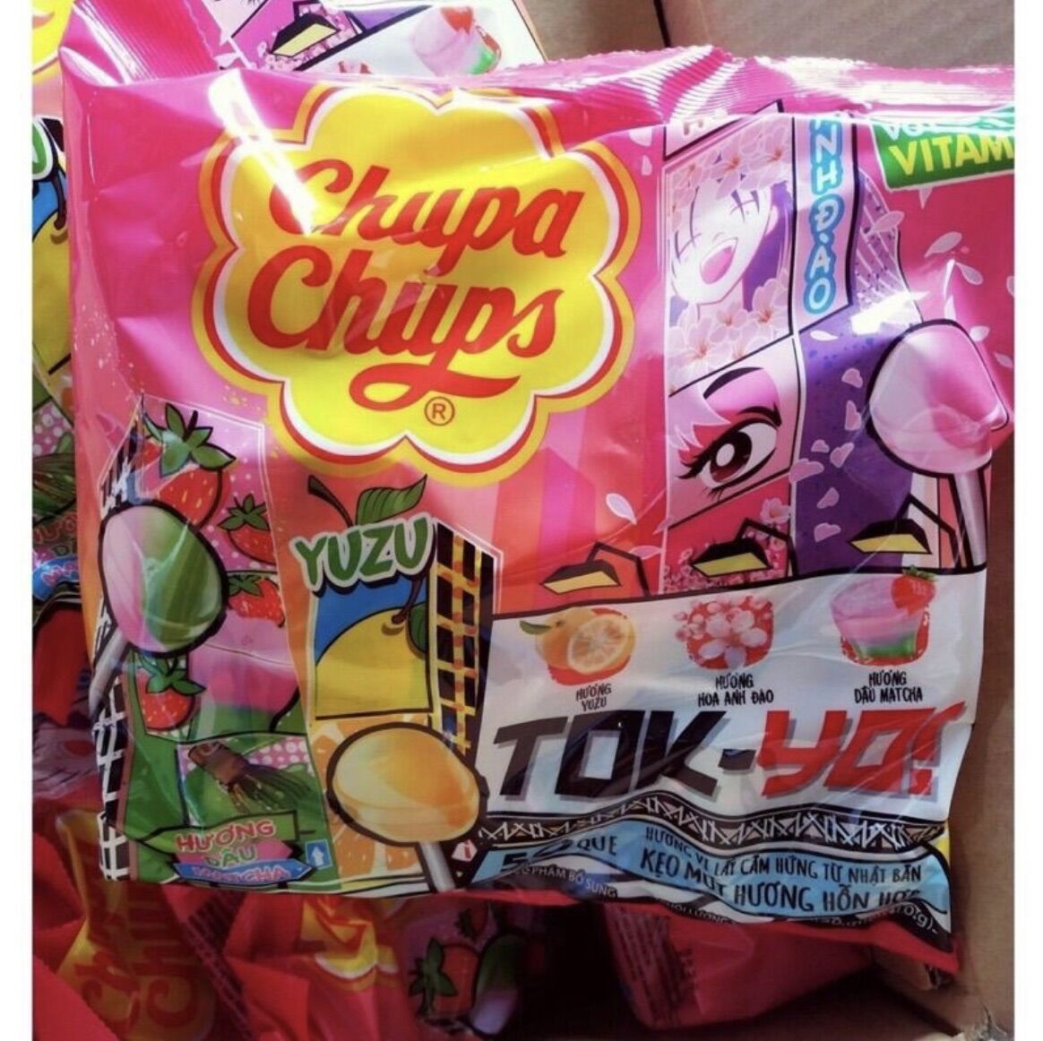 Kẹo mút Chupa Chups các loại