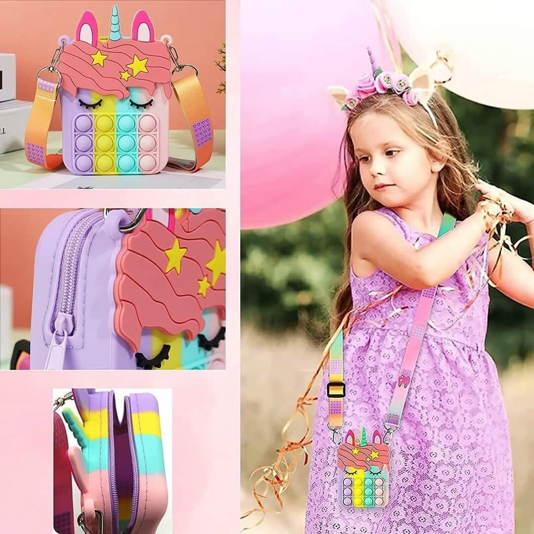 Túi Đeo Chéo Pop It - Túi Đeo Chéo Mini Cho Bé Cho Bé