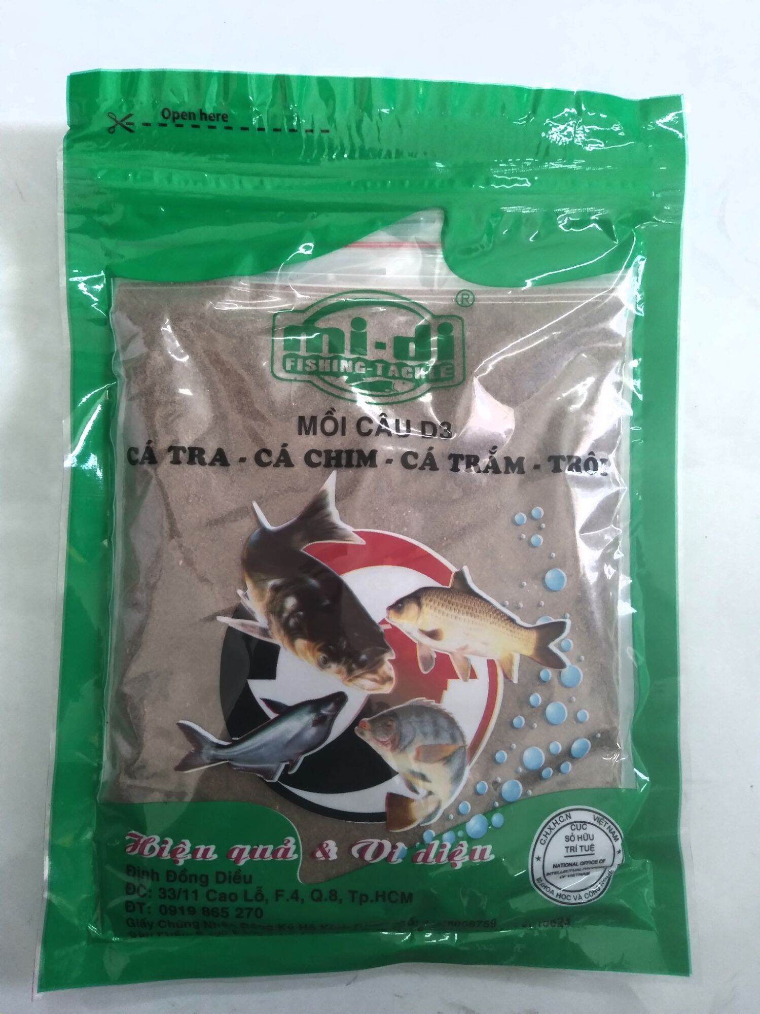 Cám mồi câu d3 định dồng diều 200g