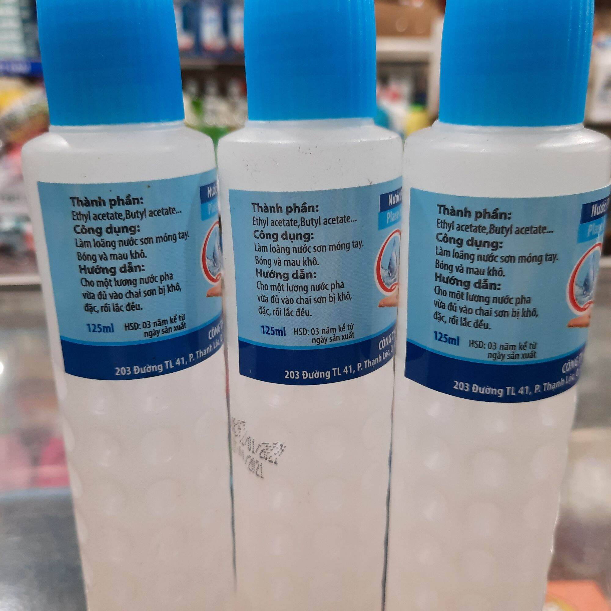 Nước pha sơn móng tay Quyên 125ml