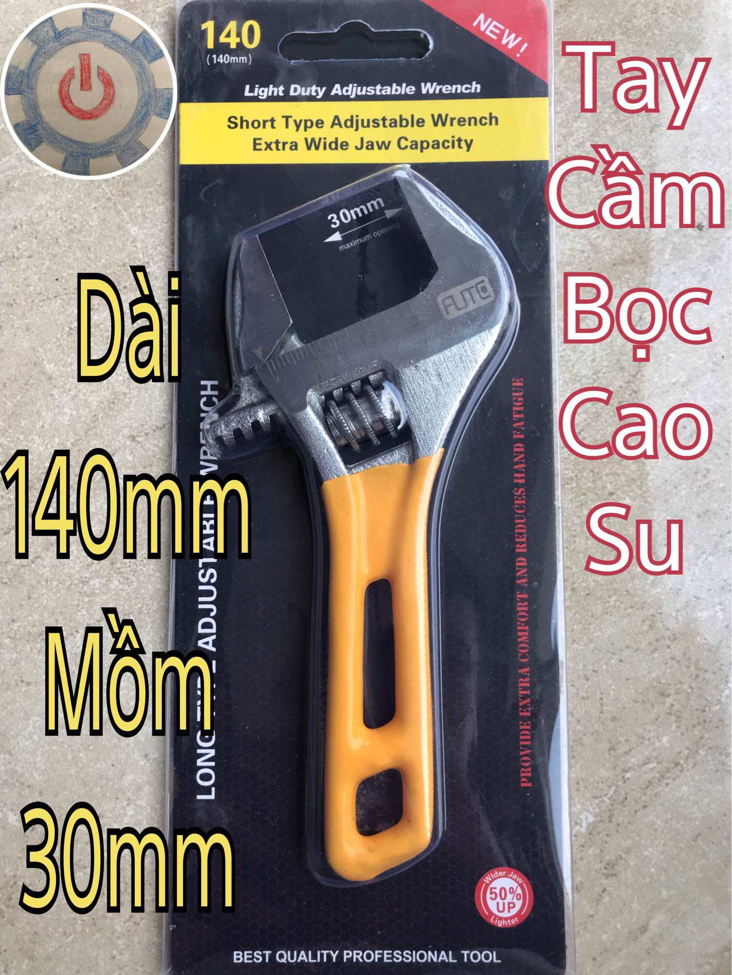 Mỏ lết mồm rộng fute