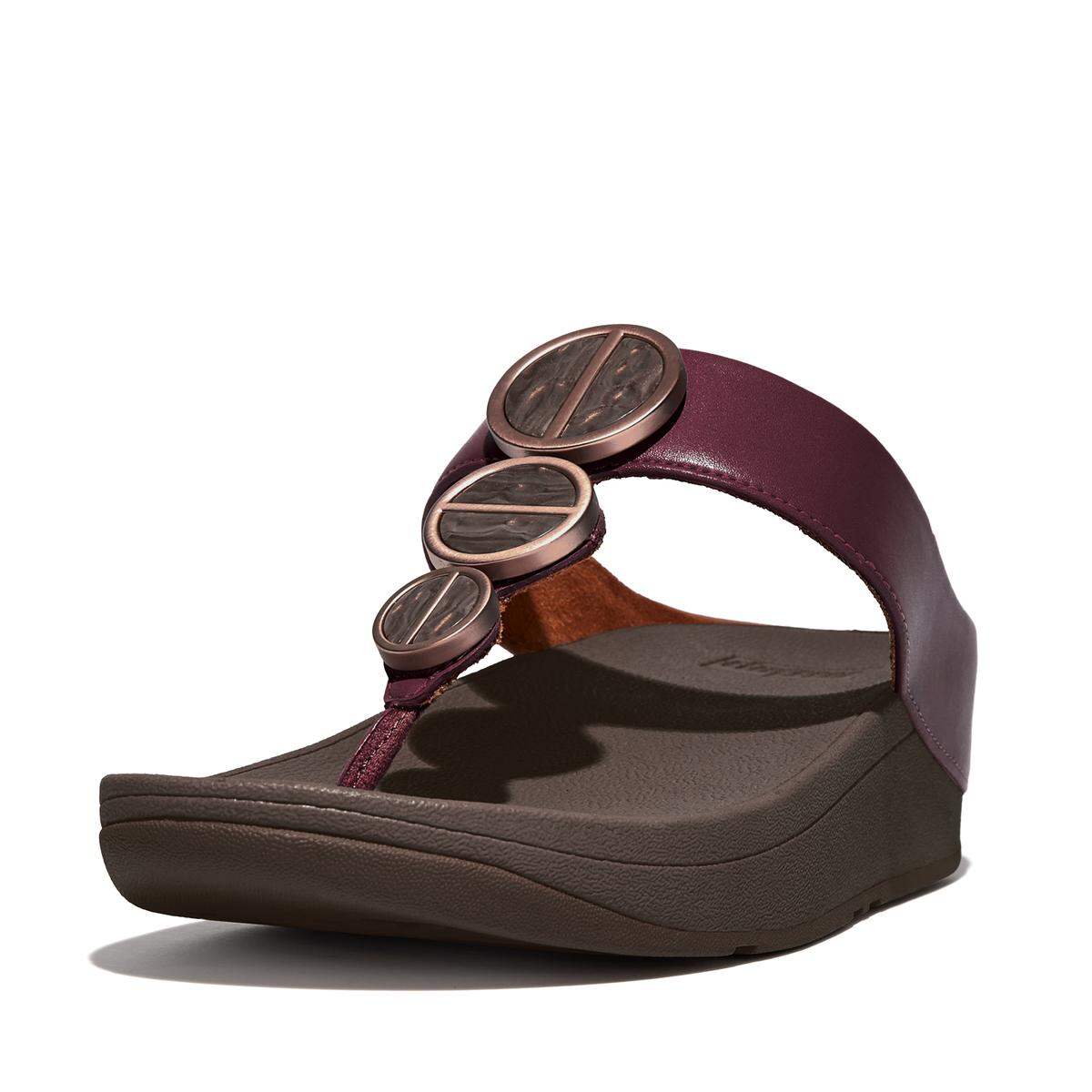 Dép fitflop hình tròn halo
