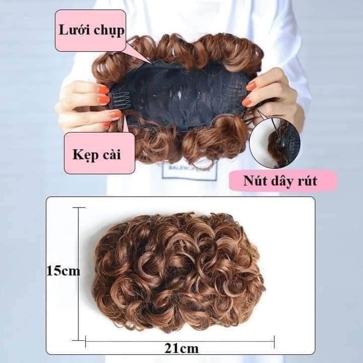 Tóc búi phu nhân hình thật