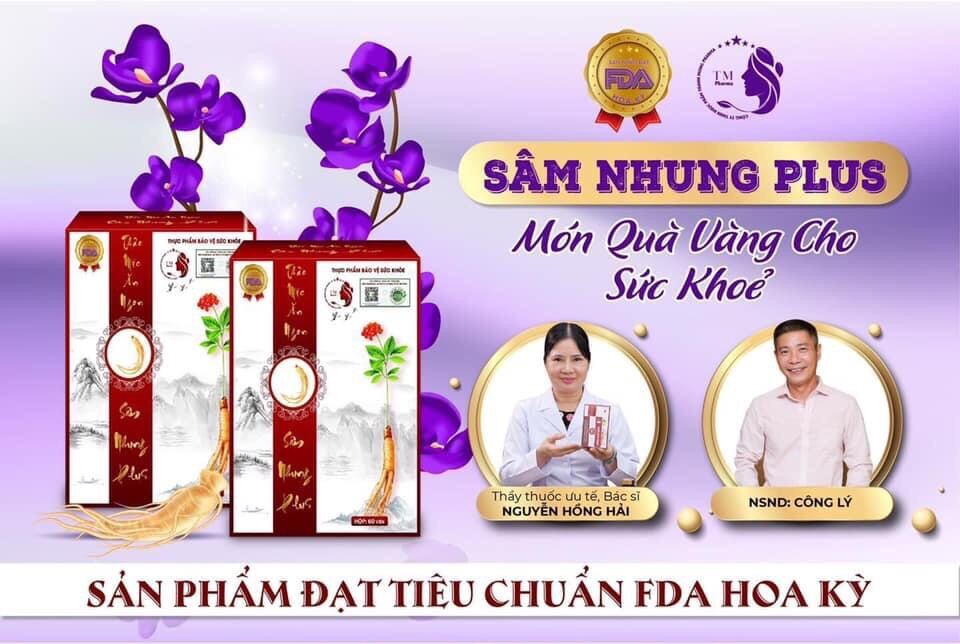 [chính hãng-freeship] TẶNG CÂN SÂM NHUNG PLUS-229k/1HỘP(60viên)