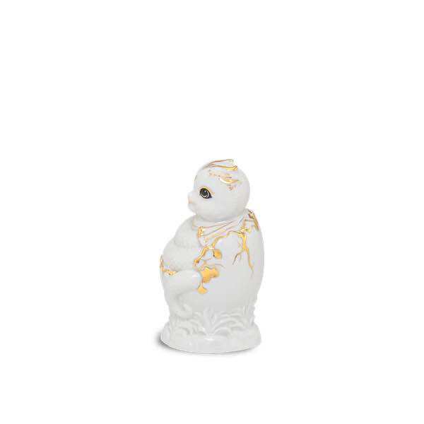 Tượng Rắn Sứ Cao Cấp Minh Long - Phúc Thái 9.8 cm