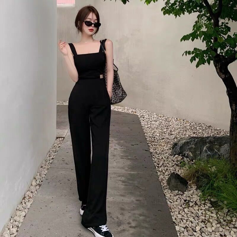 B36 Jumpsuit Bộ Liền Dài Cut Eo Co Dãn