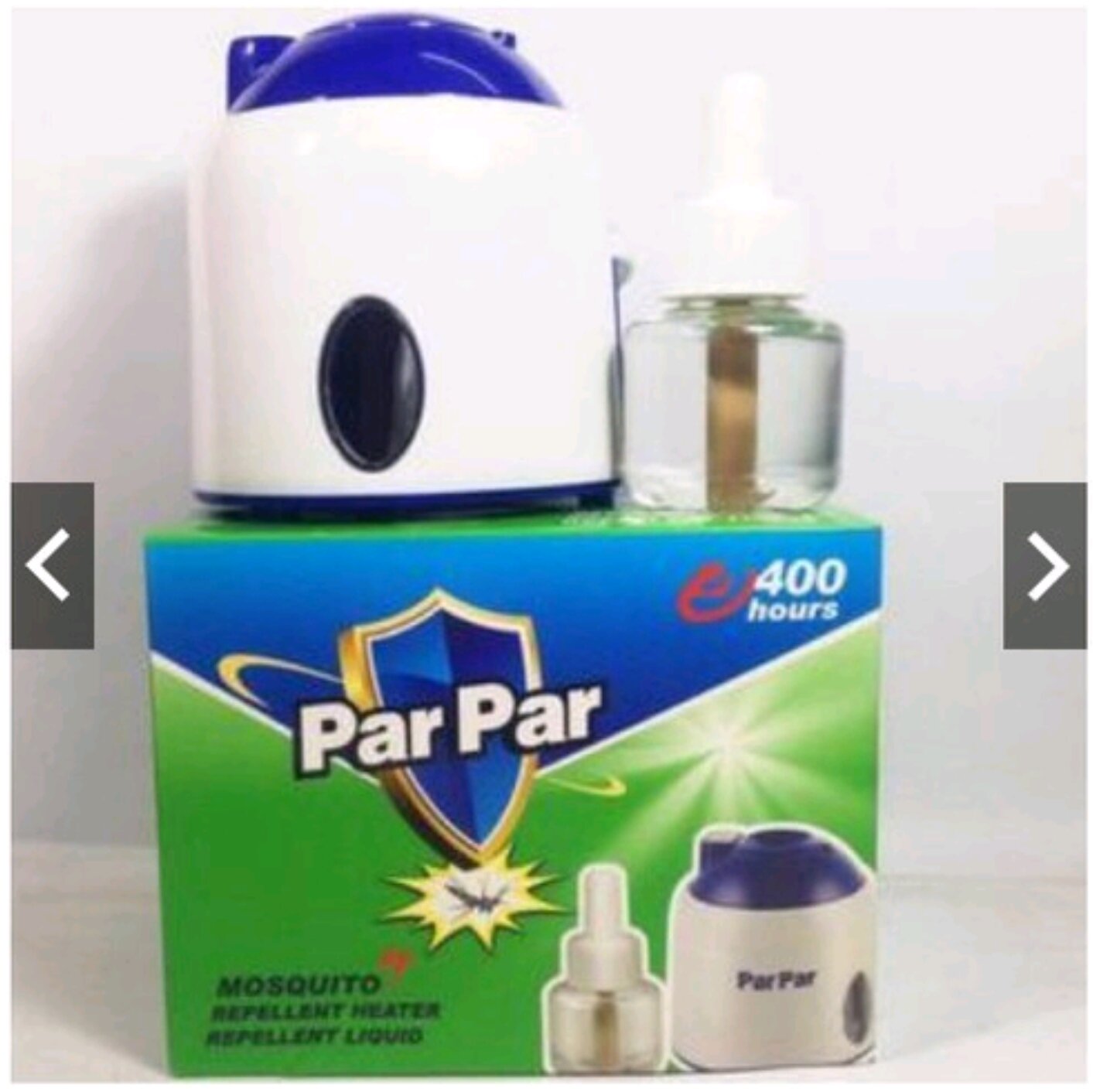 Máy đuổi muỗi parpar kèm 1 lọ tinh dầu